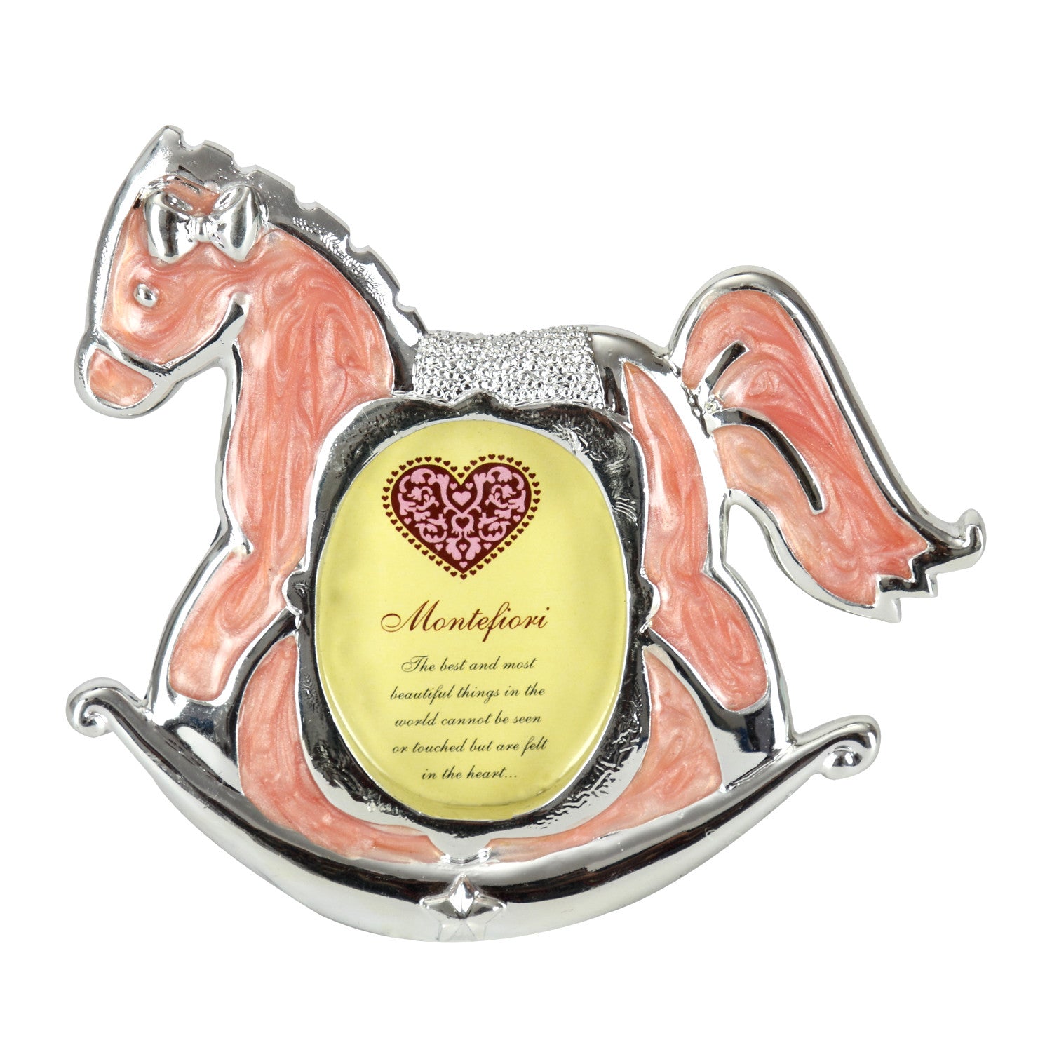 BABY, Photo Frame, Horse, Pink - Barton,Son & Co.