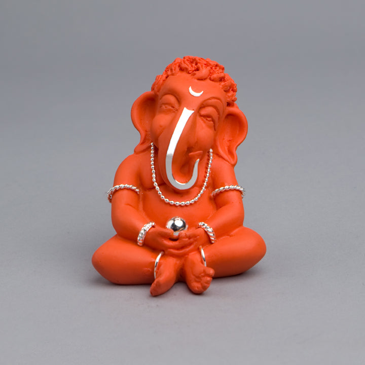 Silver Plated Bal Ganesha