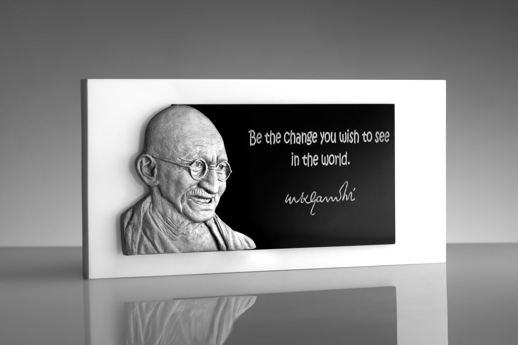Gandhi Plaque (Small)