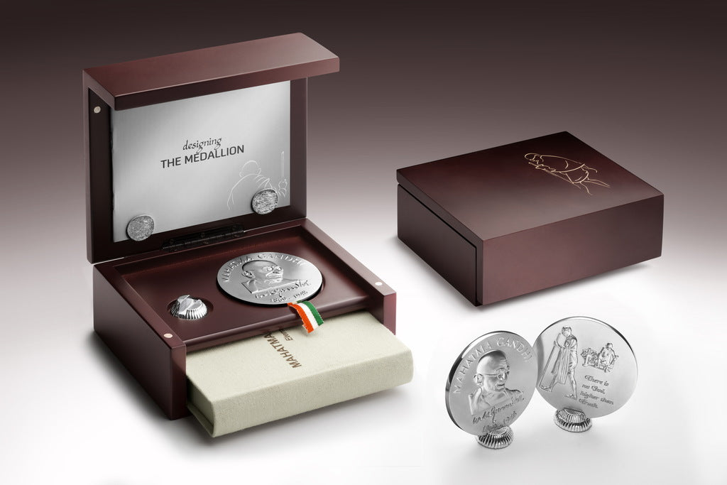Gandhi Medallion Set